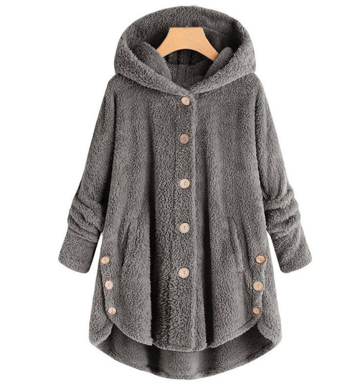 Amelia | Fleece Jacket Dark Grey / M Kleding Vrouwen