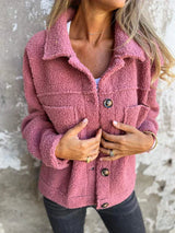 Lottie™ | Short Reversible Wool Jacket Pink / S