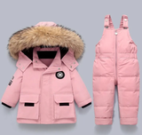 Polarcub® | Snow Suit For Kids Pink / 12M