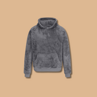 Cozy | Fleece Hoodie Dark Grey / S