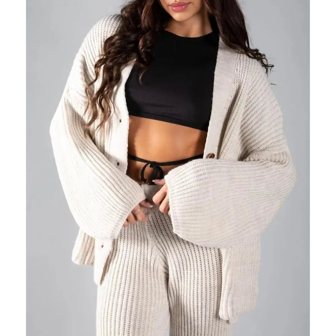 Lily | Stylish Knitted Co-Ord Set Co-Ord