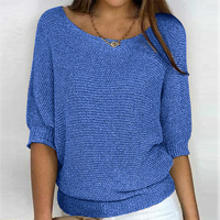 Holly - Stylish Sweater Blue / S