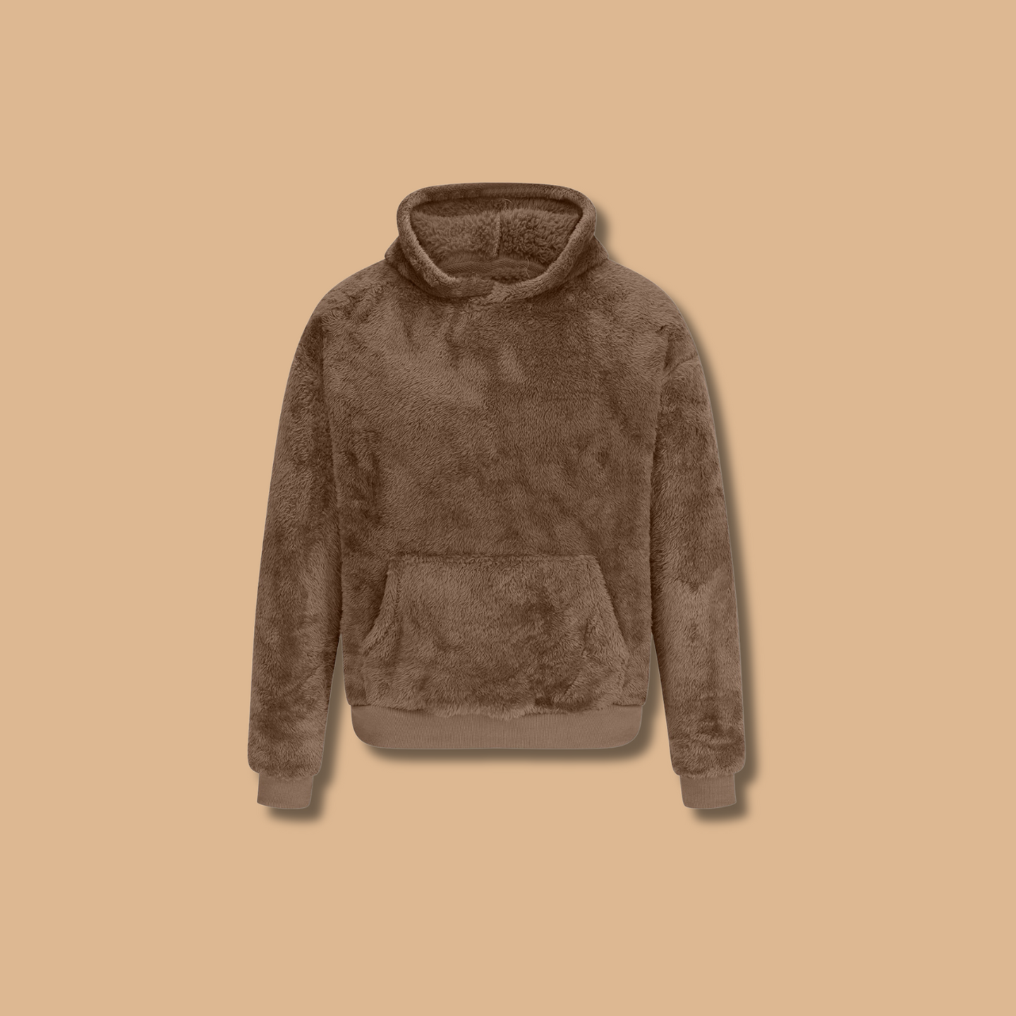 Cozy | Fleece Hoodie Brown / S