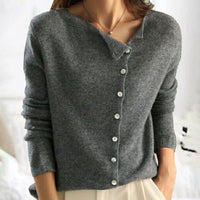 Nina | Elegant Cardigan Grey / S