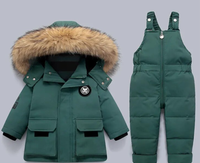 Polarcub® | Snow Suit For Kids Green / 12M