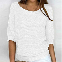 Holly - Stylish Sweater White / S