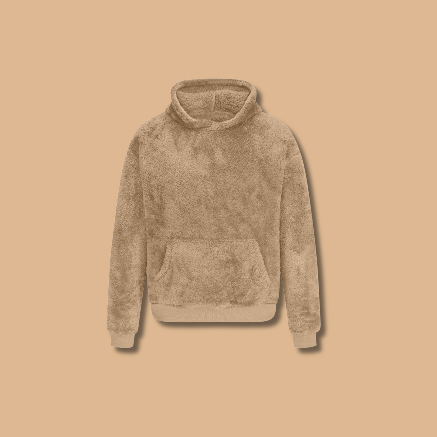 Cozy | Fleece Hoodie Khaki / S