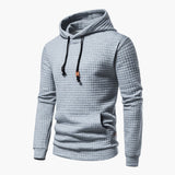 Freddie | Texture Hoodie Light Grey / S