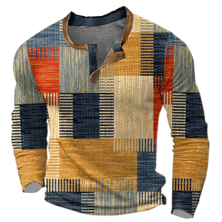 Edwin | Stylish Men’s Pullover Orange / S Sweaters