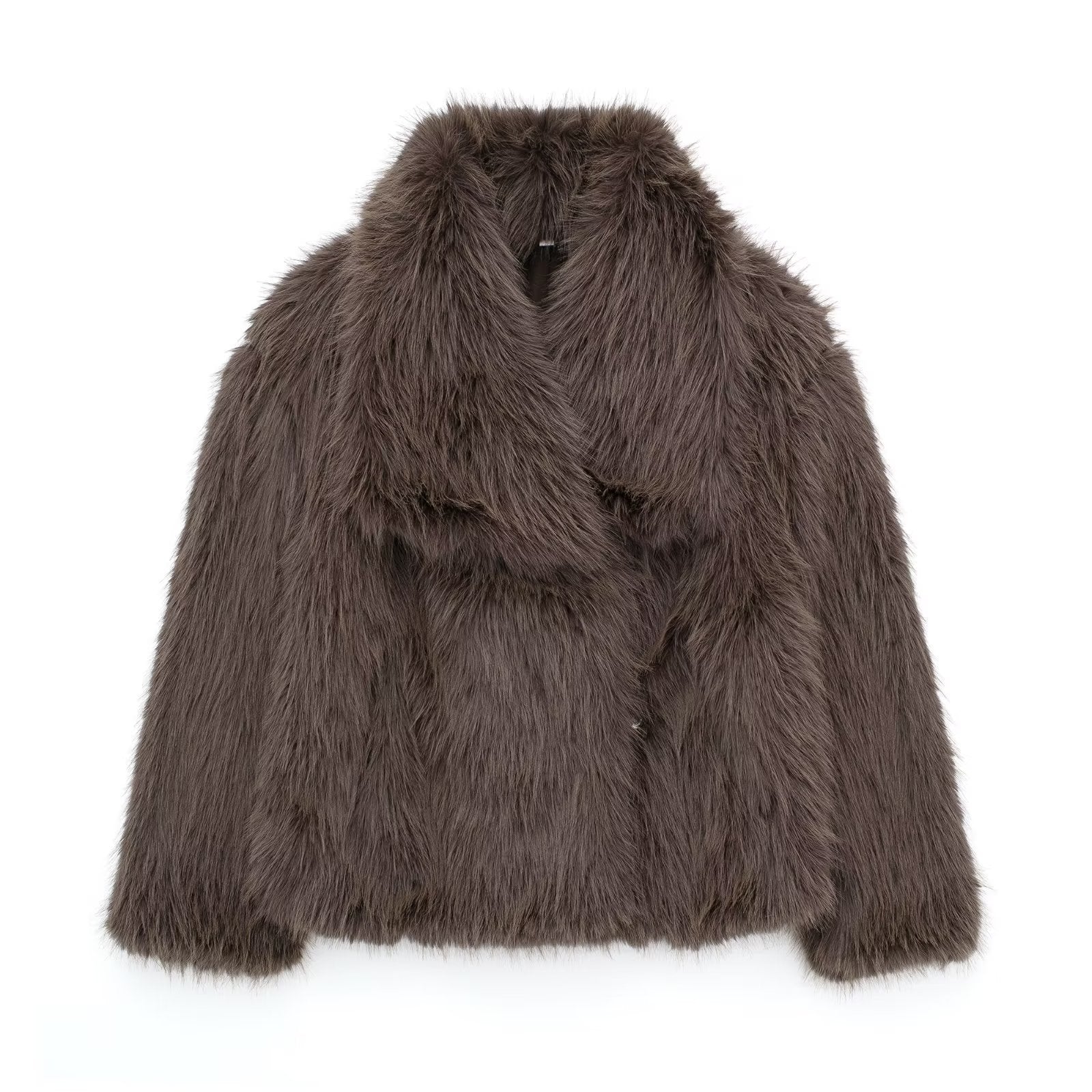 Grace | Fur Coat Brown / Xs Dames Jas