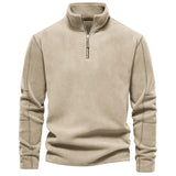 Liam | Half-Zip Jumper Khaki / S