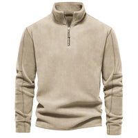 Liam | Half-Zip Jumper Khaki / S