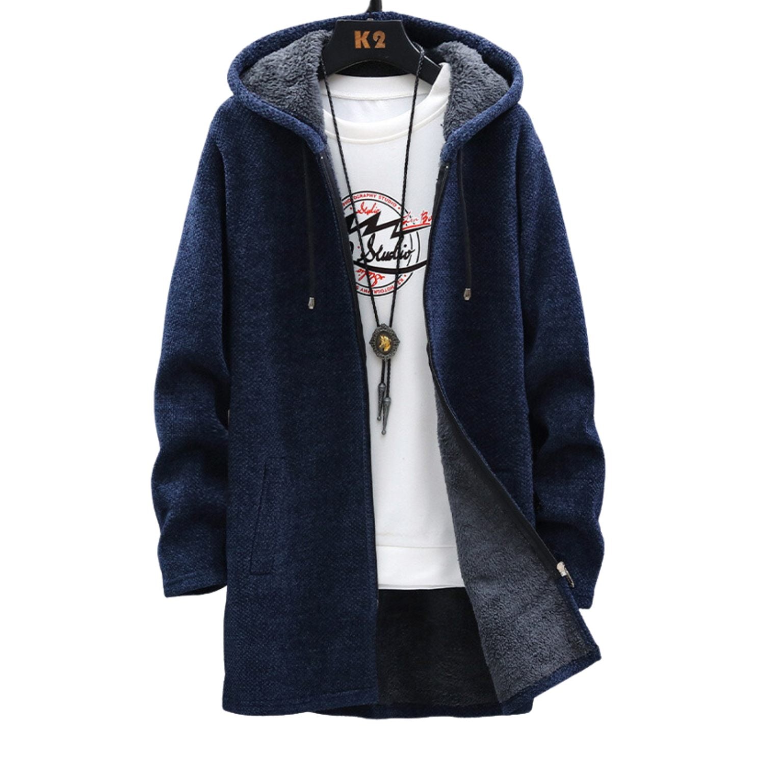 Sophie | Stylish Hooded Jacket For Women Blue / S