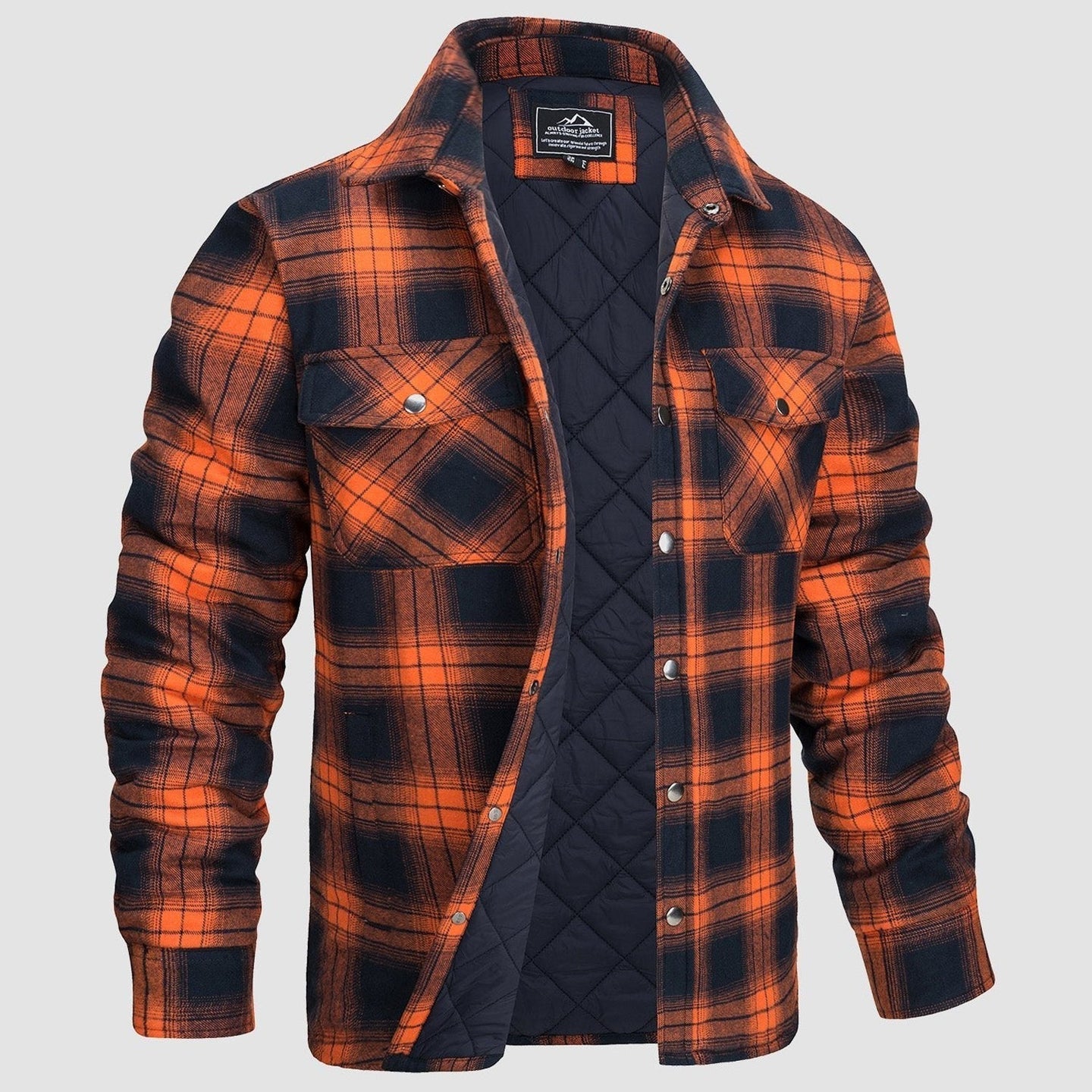 Brandon | Lumberlad Orange / S Men’s Jackets