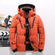 Sebastian™ - Mountain East Dun-Puffer Jacket Orange / M Dress