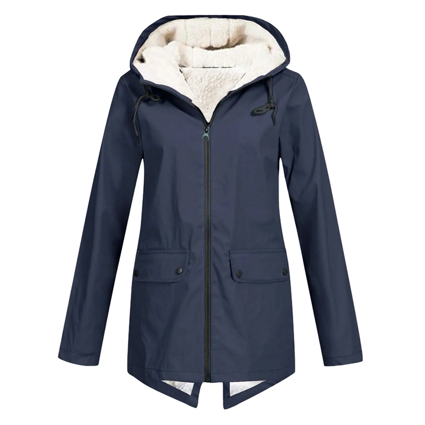 Lucy | Wind And Waterproof Rain Jacket Navy / S