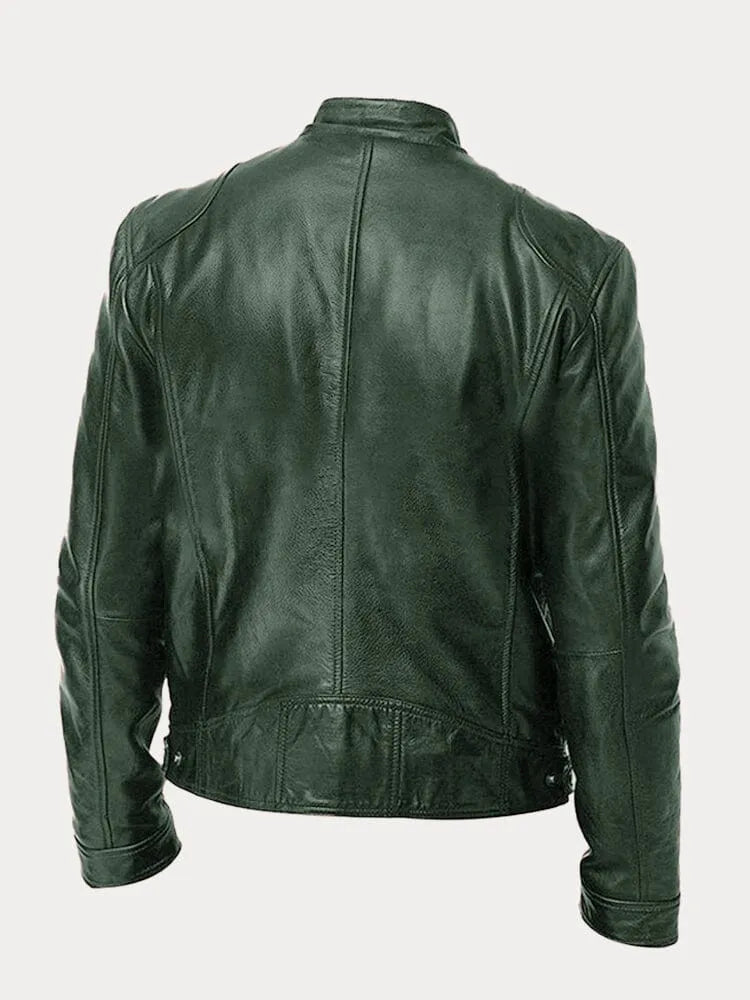 Nathan™ | Casual Leather Jacket Coats & Jackets