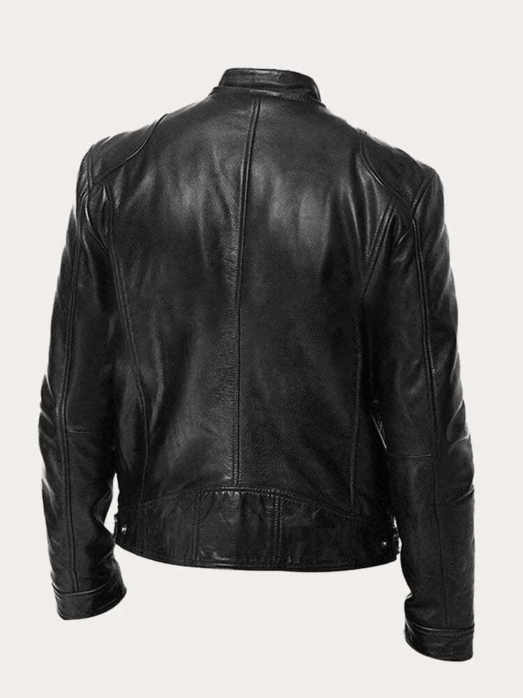 Nathan™ | Casual Leather Jacket Coats & Jackets