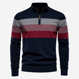 James | Retro Jumper Navy Blue / S