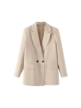 Elena | Elegant Blazer Beige / S 1