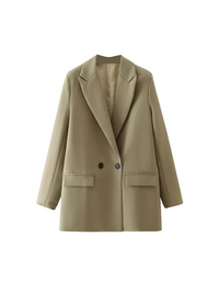 Elena | Elegant Blazer Army Green / S 1