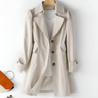 Ava | Timeless Trench Coat Khaki / S Trenchcoat