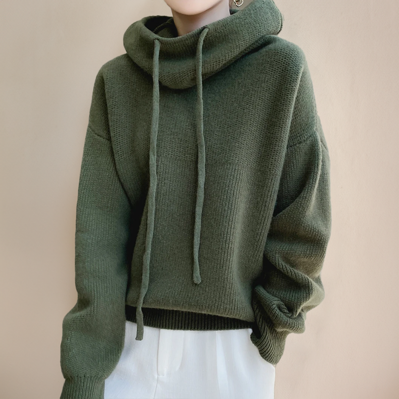 Olivia | Cozy Hooded Knit New Arrivals