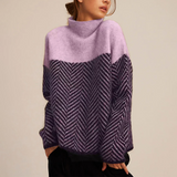 Isolde™ - Turtleneck Sweater Purple / S New Arrivals