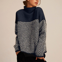 Isolde™ - Turtleneck Sweater Blue / S New Arrivals