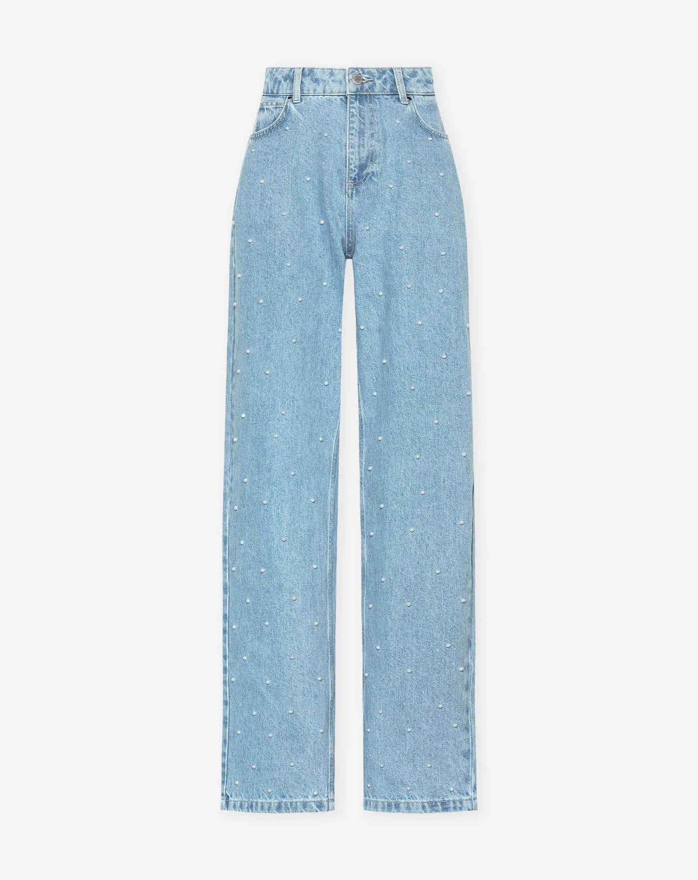 Ashley | Denim Glitter Jeans