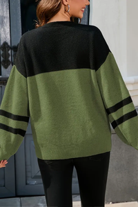 Margot | Colour Block Knitted Jumper