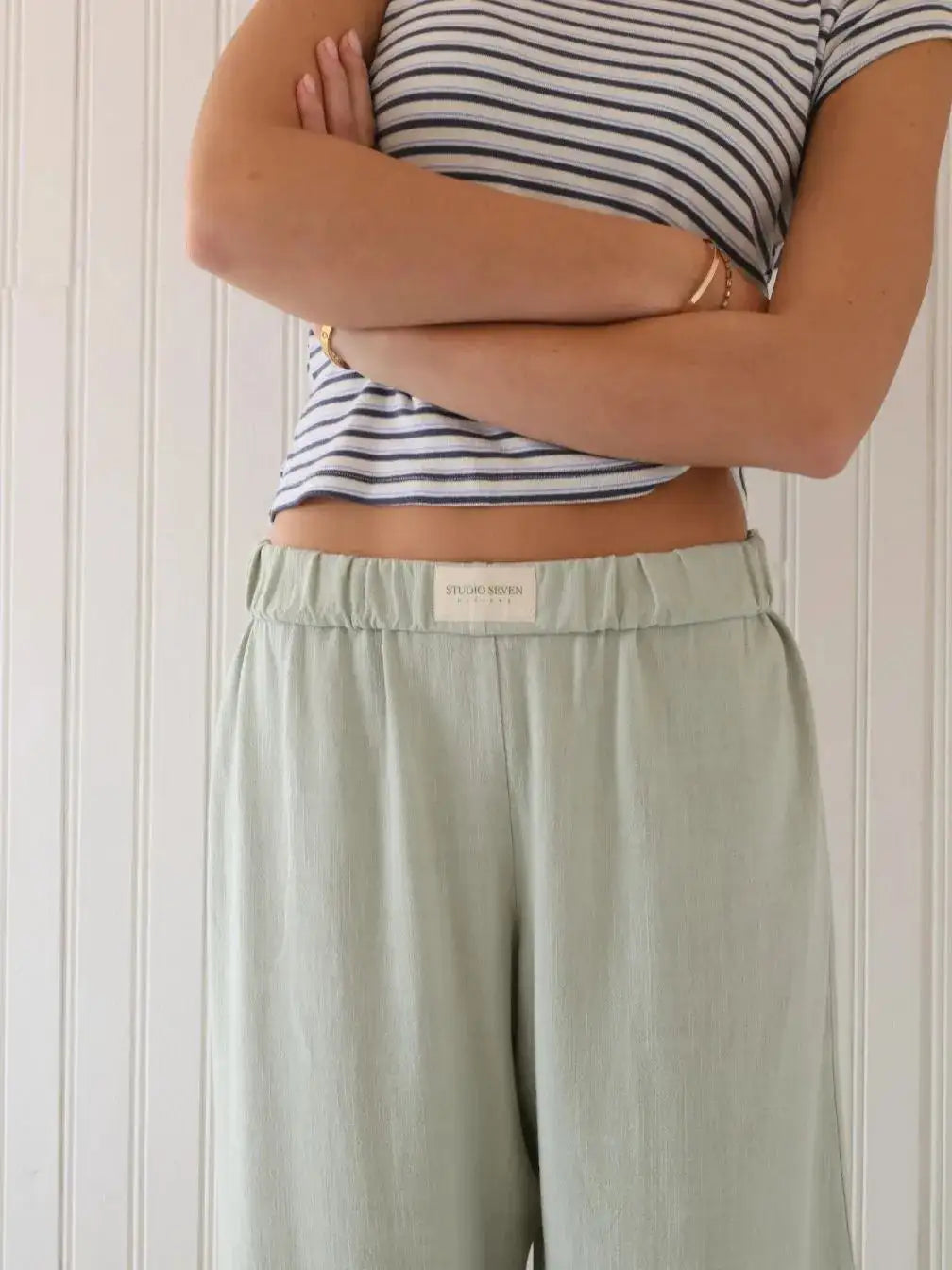 Alice | Comfortable Lounge Pants Green / Xs