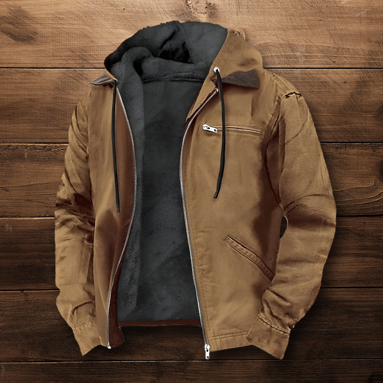 Oliver™ | Elegant Autumn Coat Brown / S