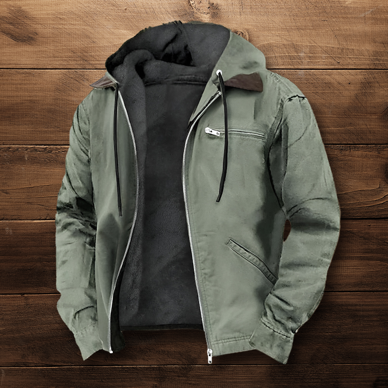 Oliver™ | Elegant Autumn Coat Green / S