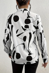 Martha | Abstract Printed Blouse